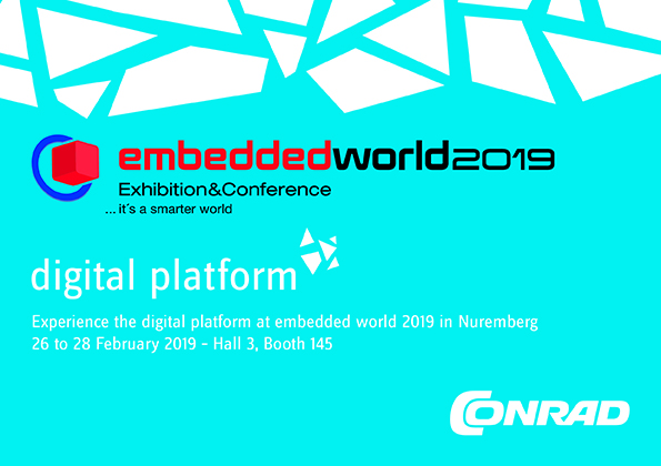Le Groupe Conrad présente sa plateforme digitale à Embedded World